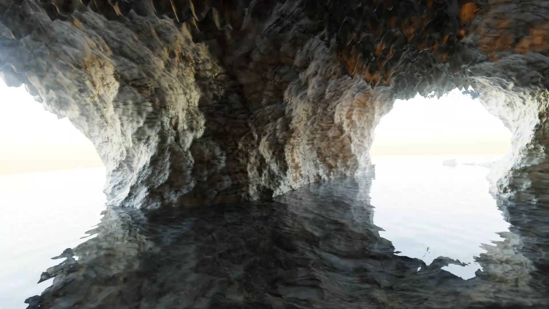 -Cave V12 - with Water- 3D model_8