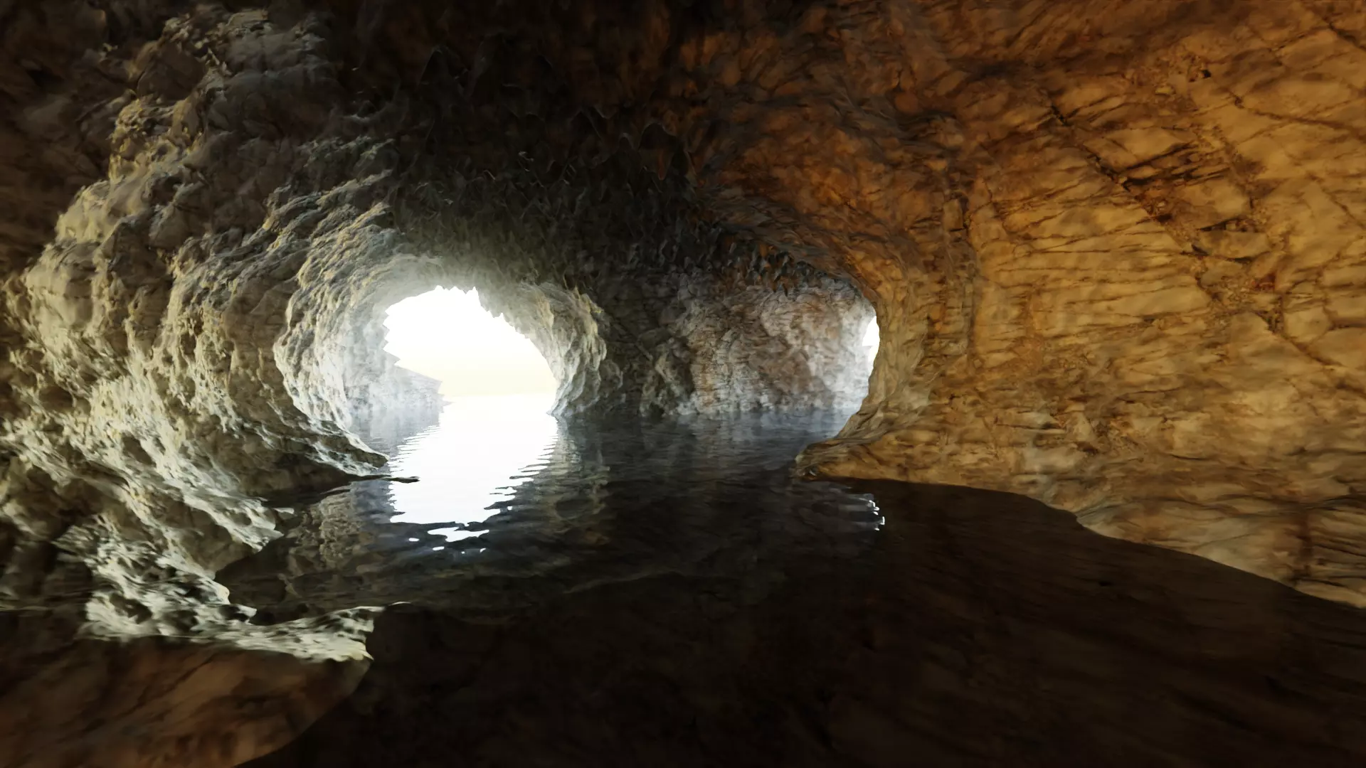 -Cave V12 - with Water- 3D model_7