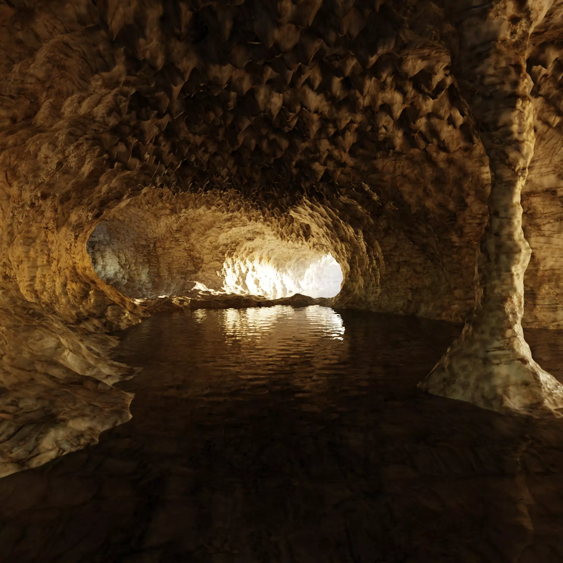 -Cave V12 - with Water- 3D model_17