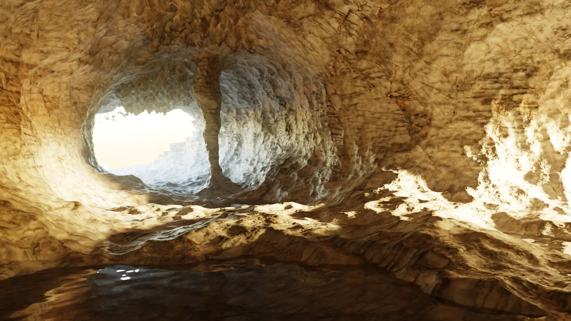 -Cave V12 - with Water- 3D model_2