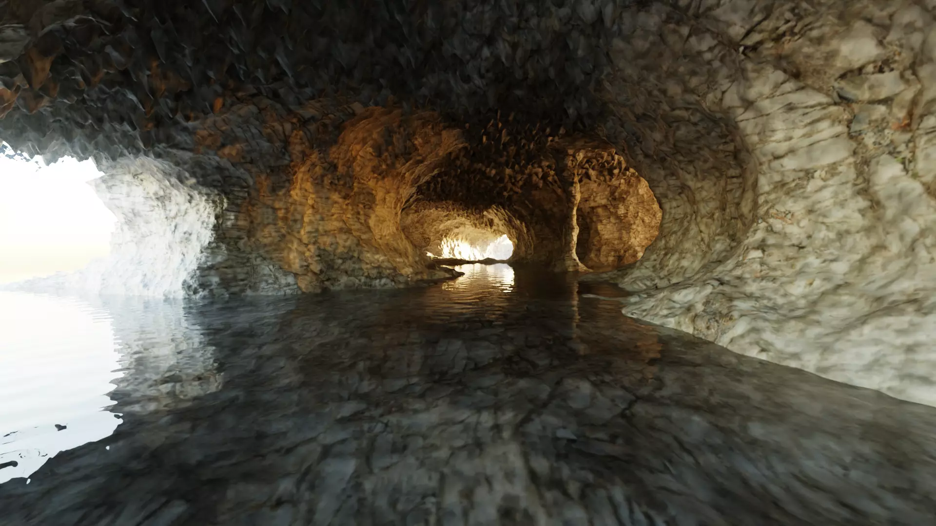 -Cave V12 - with Water- 3D model_4