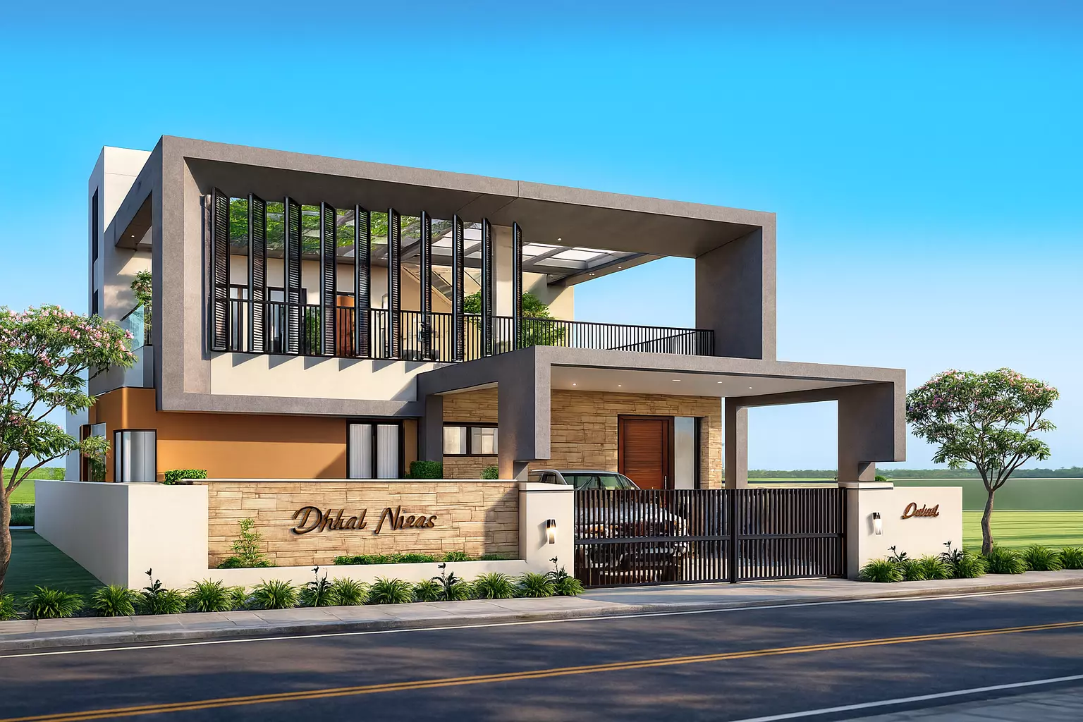 ELEVATION Low-poly 3D model