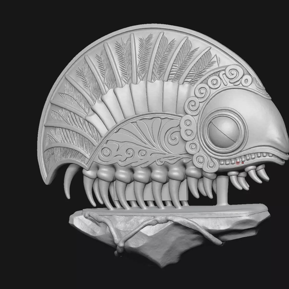 Insect decoration 3D print model_2