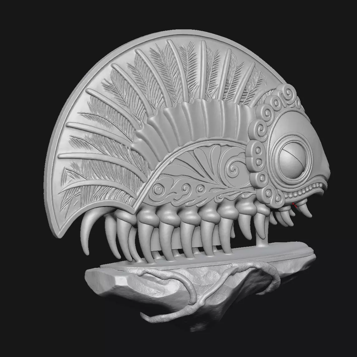 Insect decoration 3D print model_3