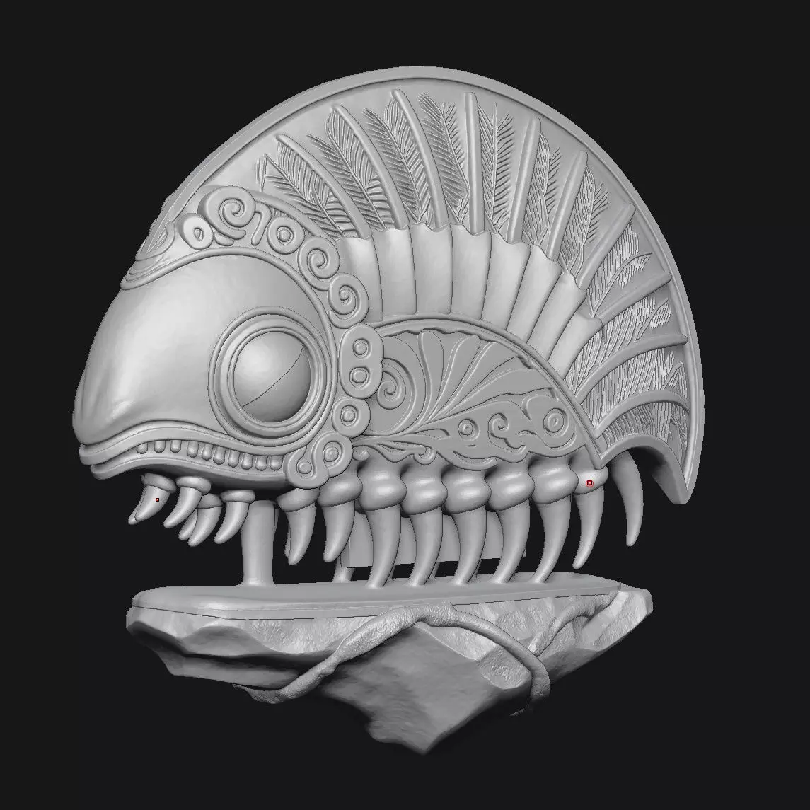 Insect decoration 3D print model_6