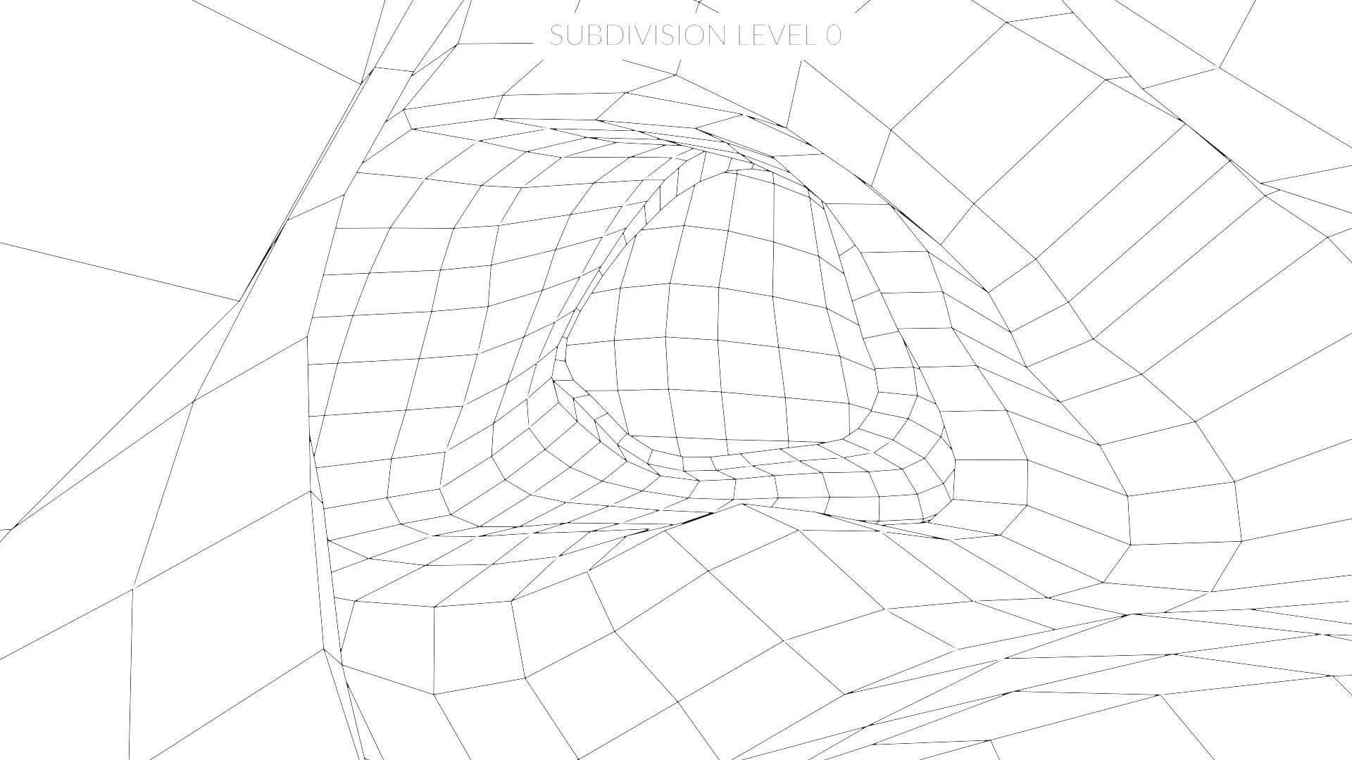 -Frozen Cave- Low-poly 3D model_8