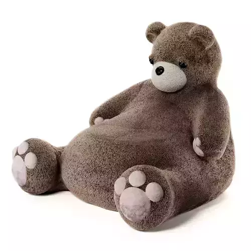 Teddy bear bean bag - soft seating
