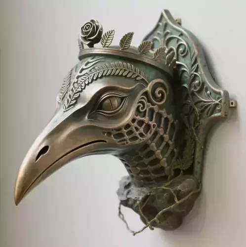Bird sculpture