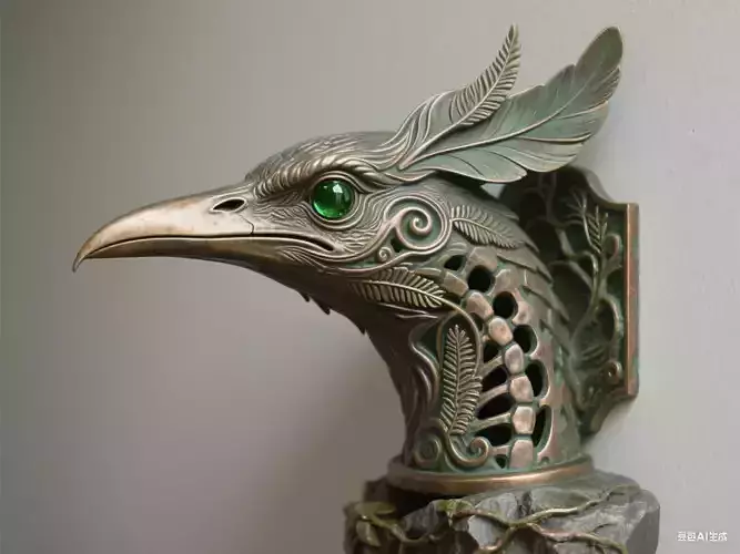 Bird sculpture