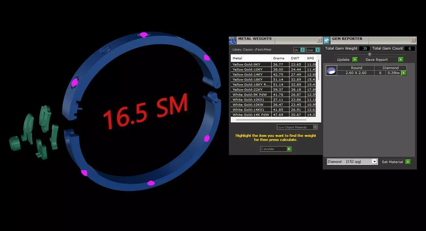 LOVE Bracelet Classic Model Push 3D print model_8