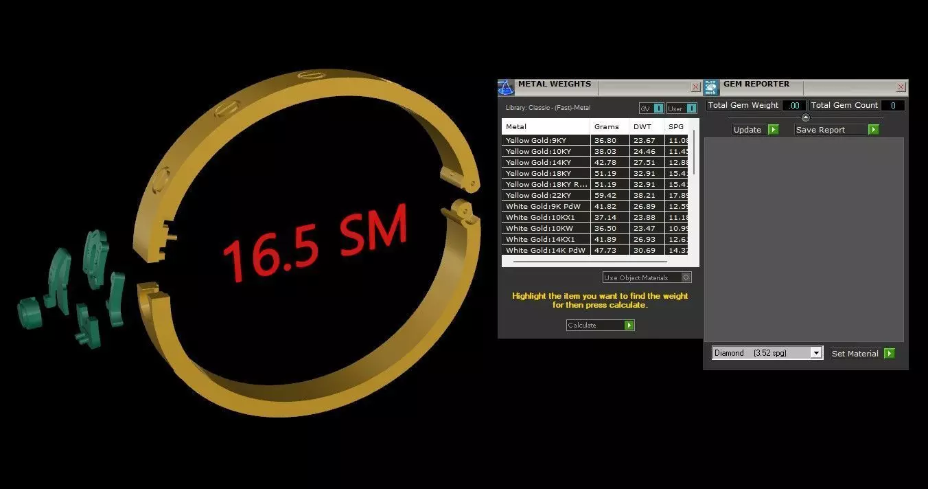 LOVE Bracelet Classic Model Push 3D print model_7