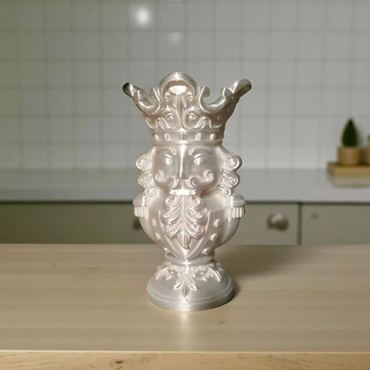 Nutcracker bust 3D print model_0