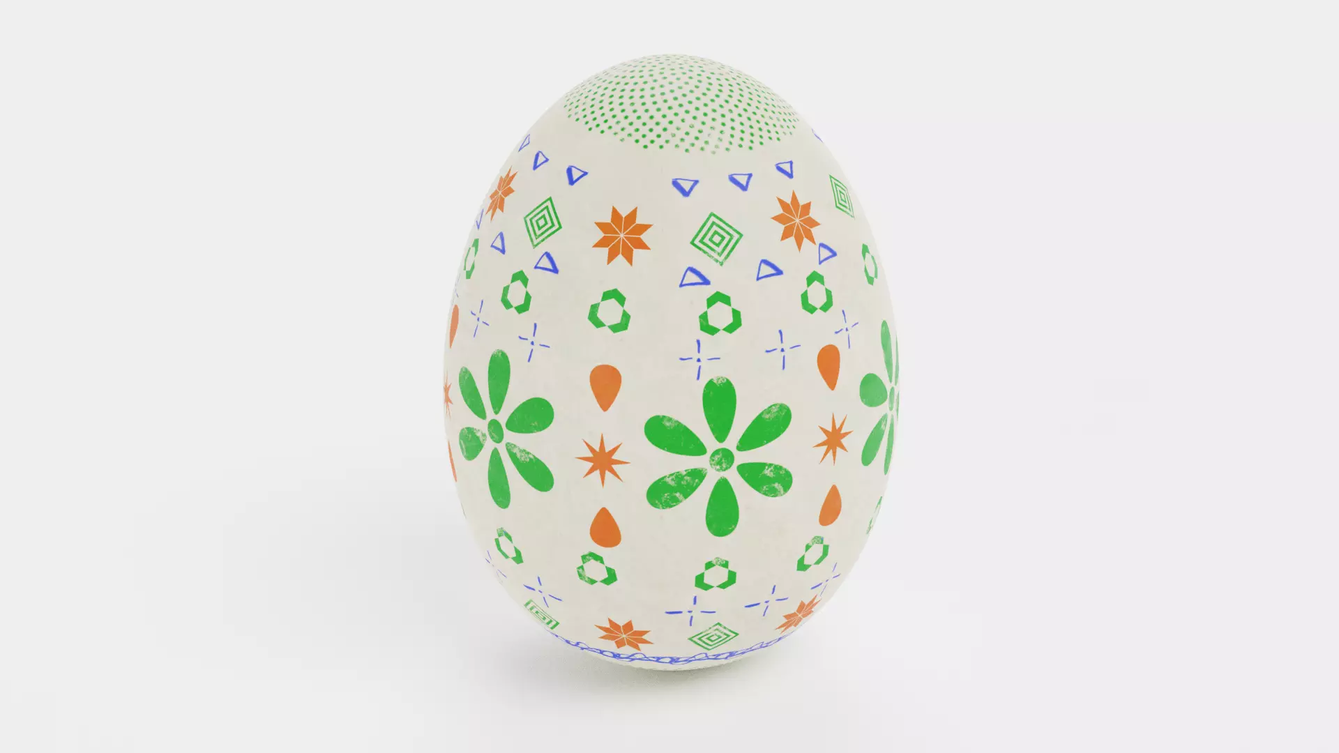 -Easter Eggs- Low-poly 3D model_9
