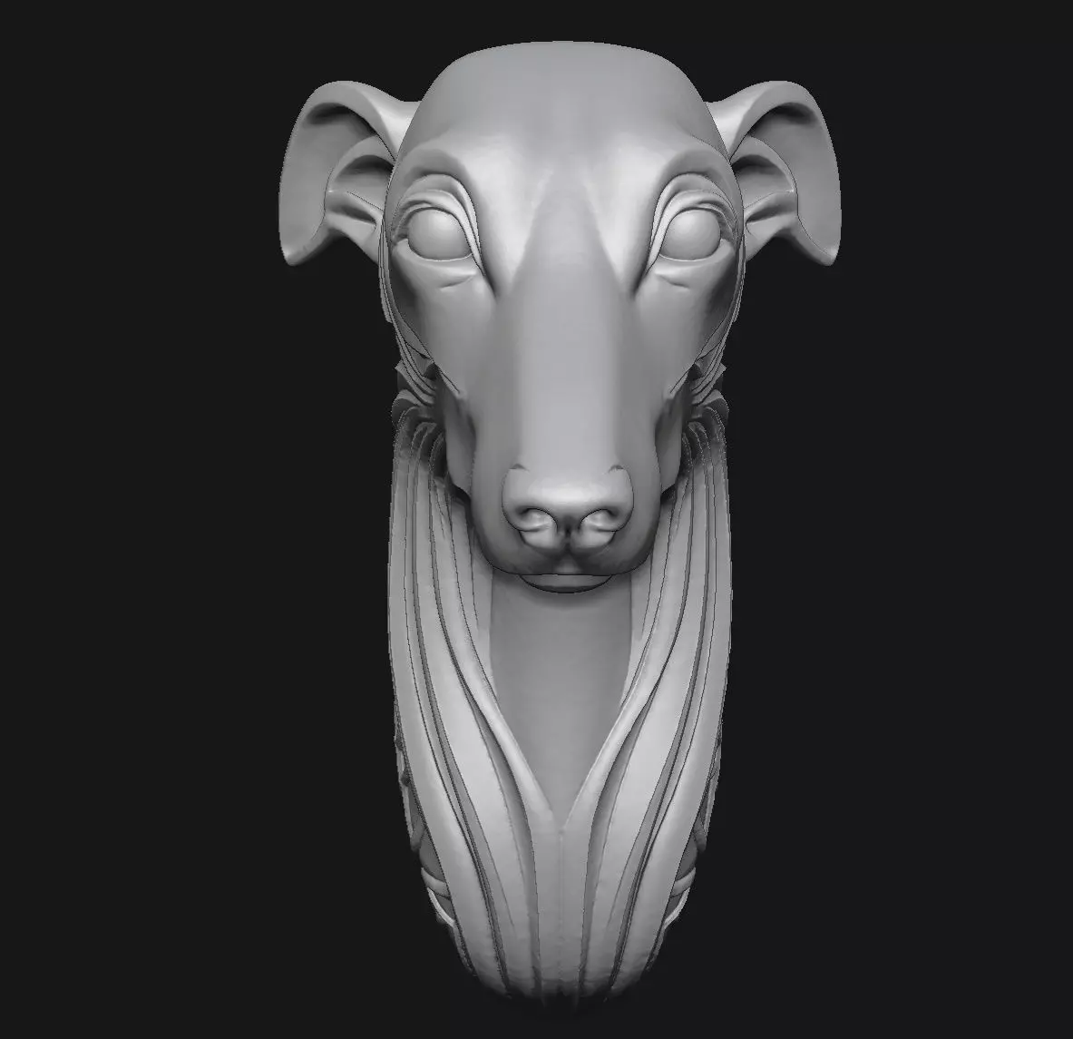 Greyhound 3D print model_7