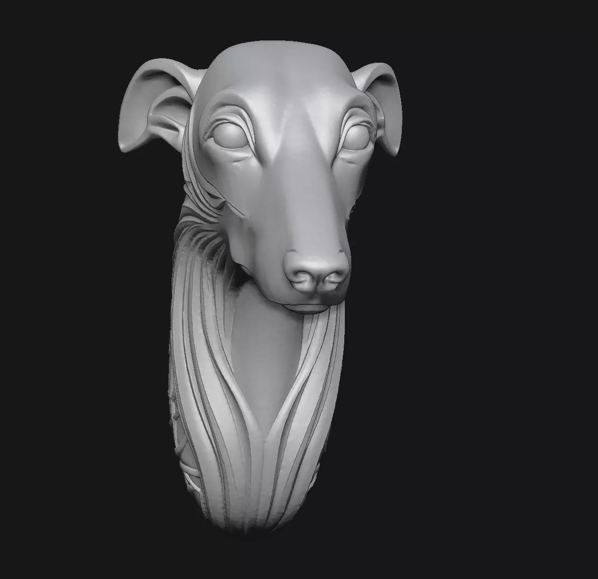Greyhound 3D print model_1