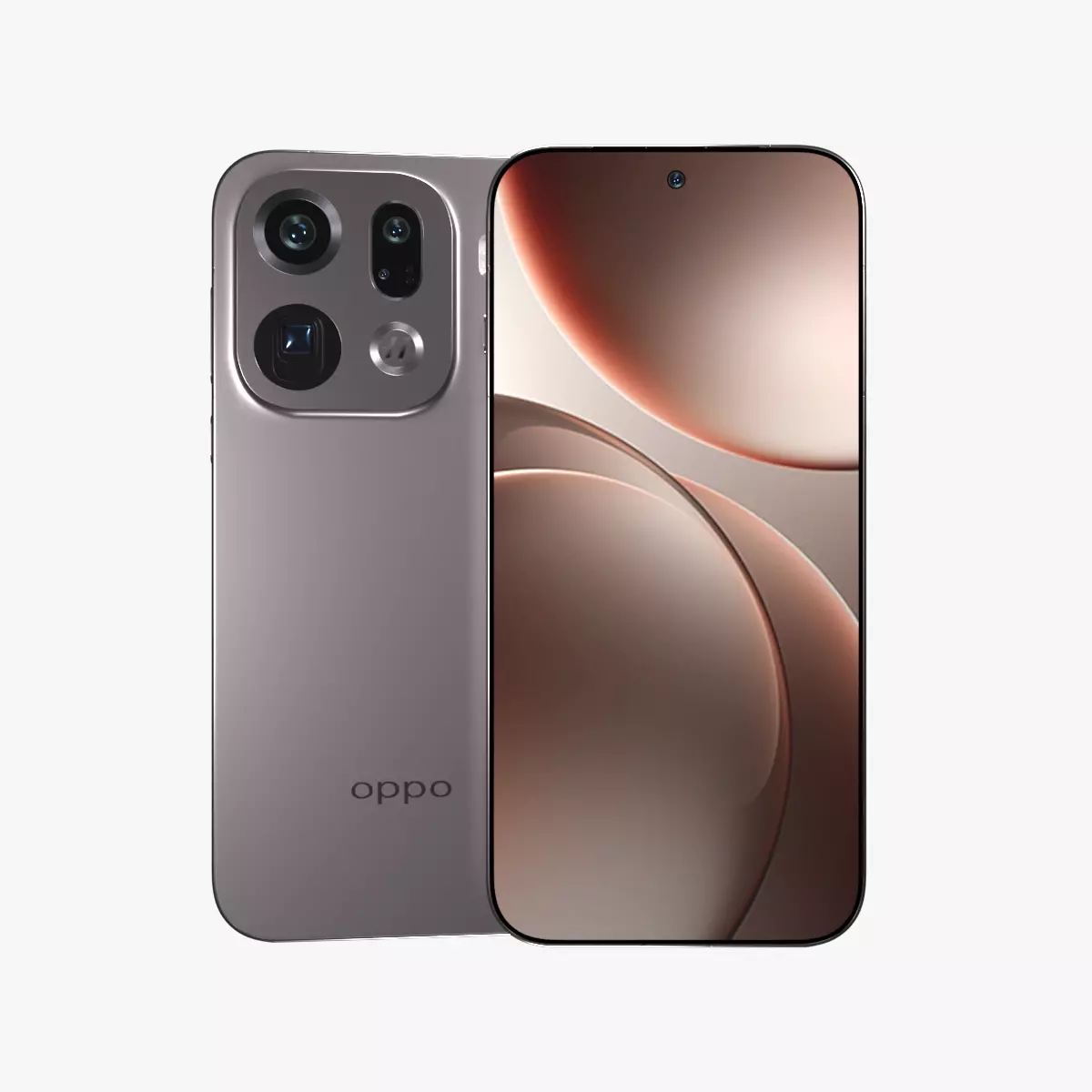Oppo Find X9 Pro Titanium Charcoal 3D model_0