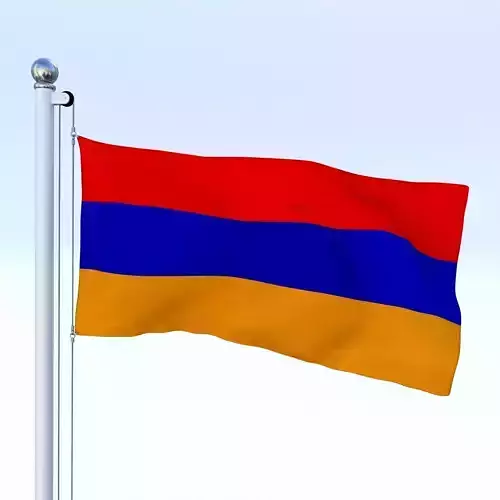 Animated Armenia Flag