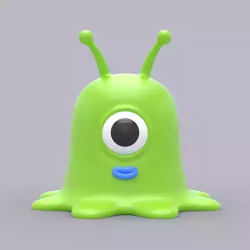 Brain Slug Mascot
