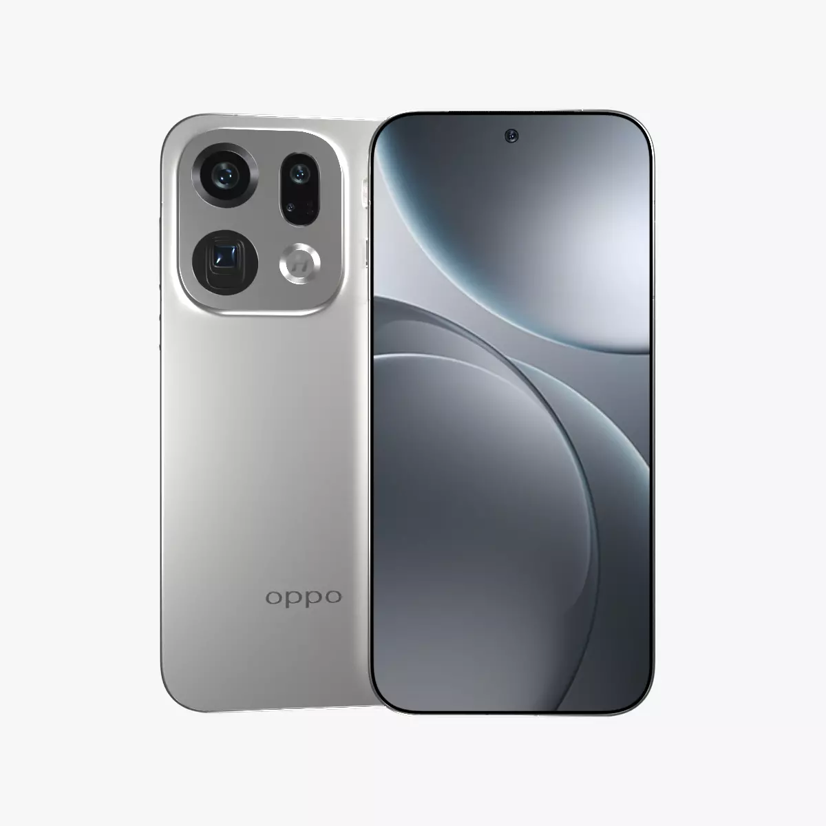 Oppo Find X9 Pro Silk White 3D model_0