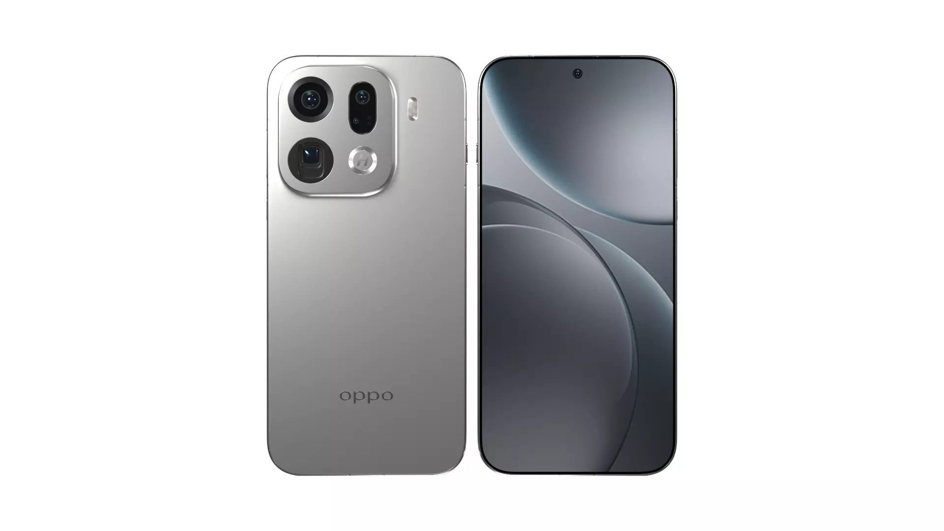 Oppo Find X9 Pro Silk White 3D model_4
