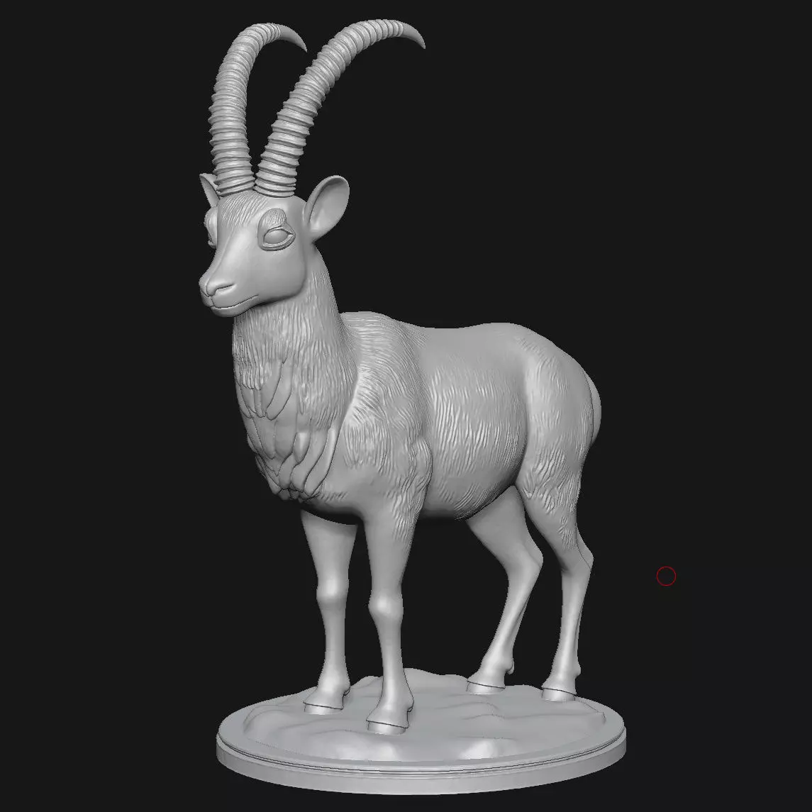 antelope 3D print model_1