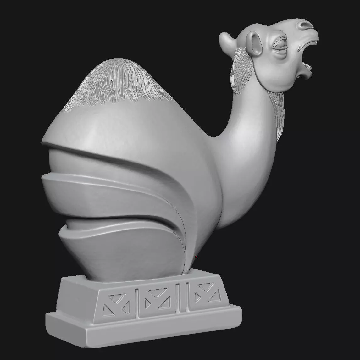 camel 3D print model_4
