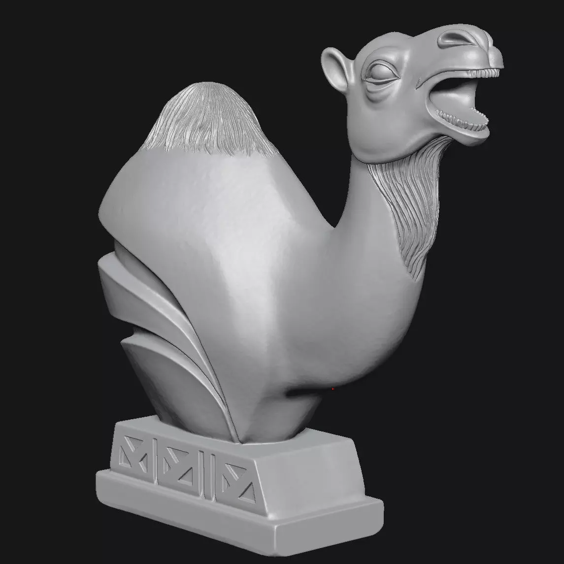 camel 3D print model_3
