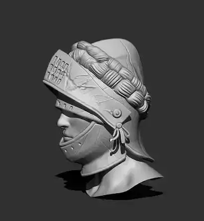 VAGABOND HELMET ELDEN RING COSPLAY STL 3D PRINT