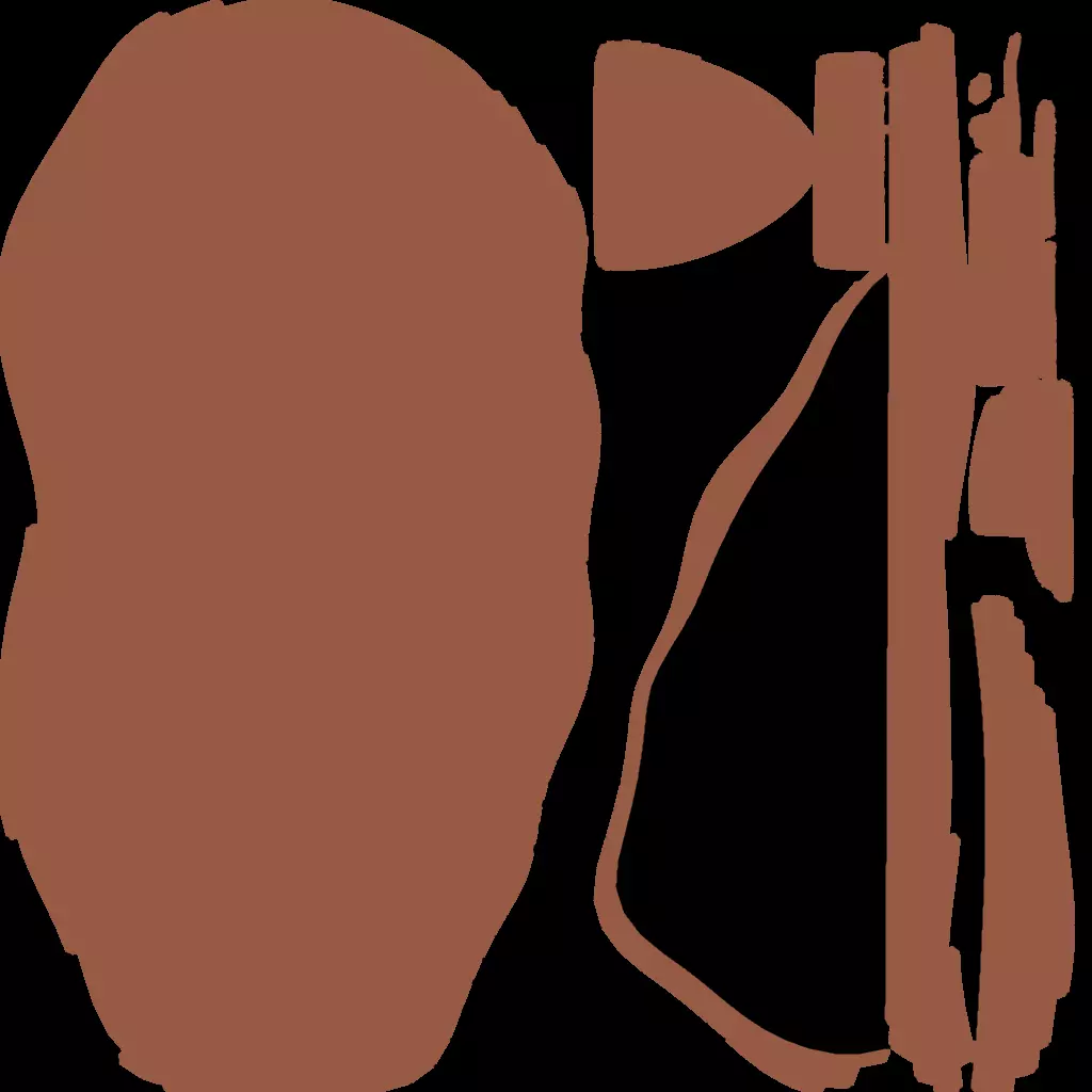 Low Poly Grave 3D model_1