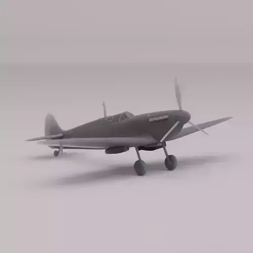 Supermarine Spitfire Mk IIa Fighter United Kingdom WWII 1936