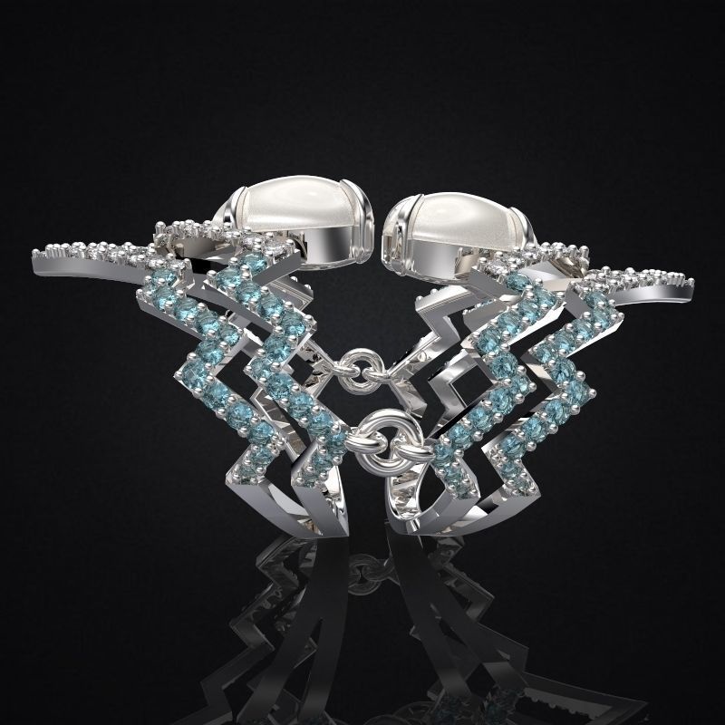 Ring Zeus Double 3D print model_6