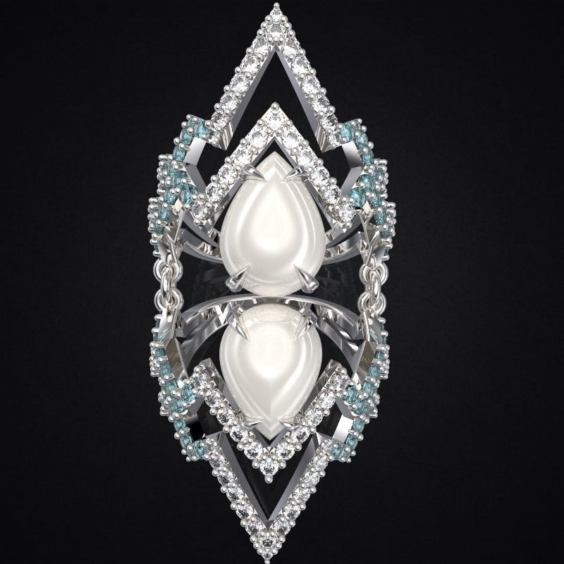 Ring Zeus Double 3D print model_3