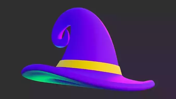 Low Poly Witch Hat