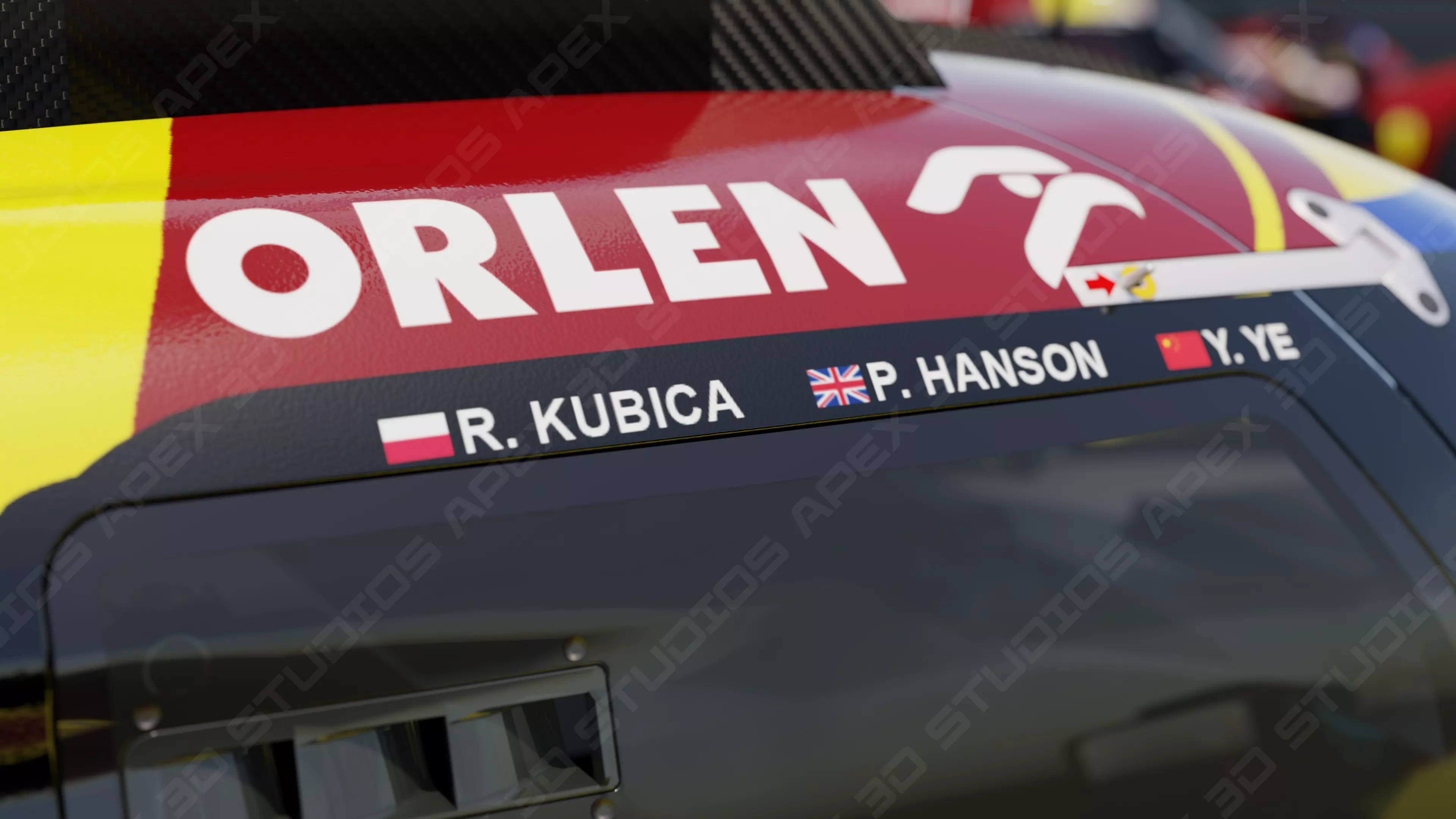 Ferrari 499P WEC 2025 - Platinum Edition 3D model_24