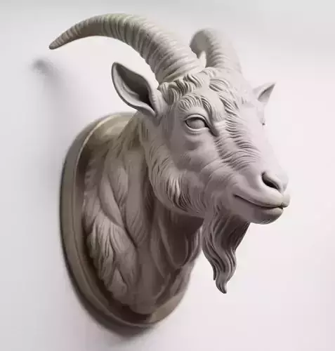 goat sculpture