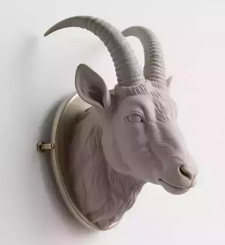 goat sculpture