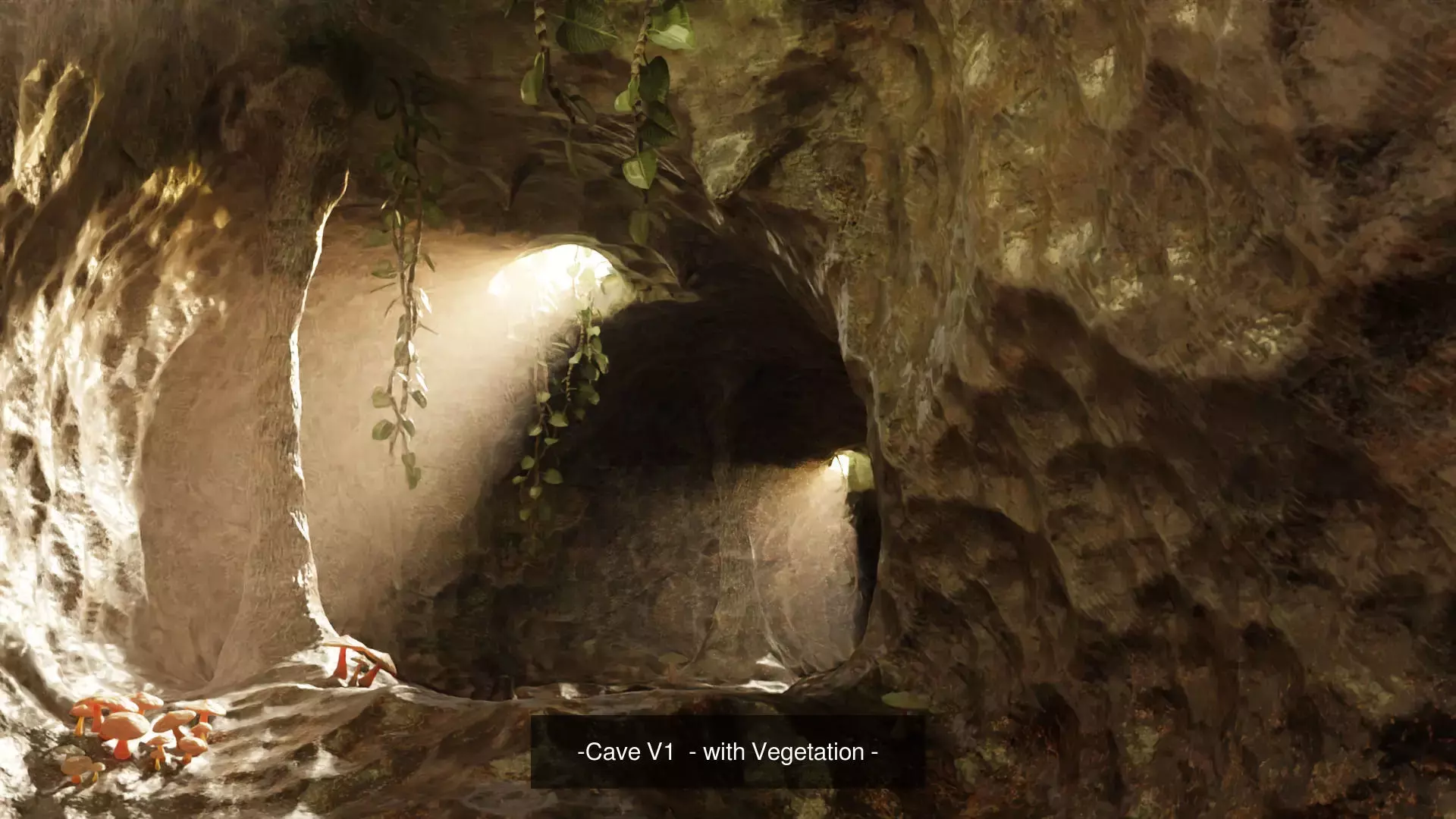 -Caves with Vegetation- 3D Model Collection_2