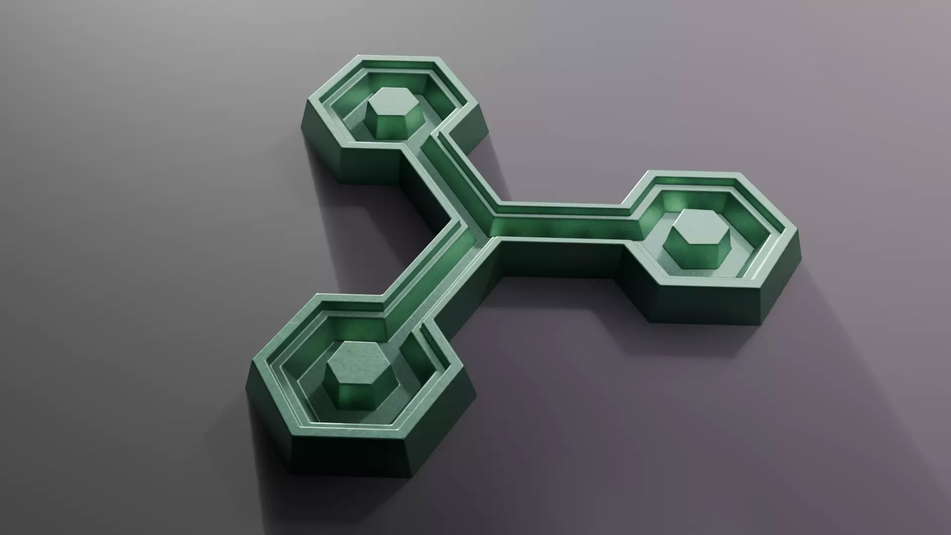 Modular Geometric Wall Panel 18 Decorative 3D Tile 3D print model_8