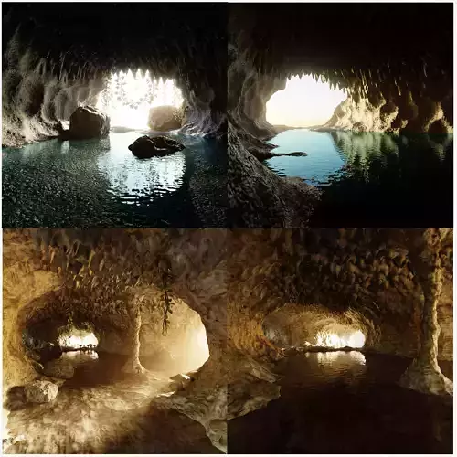 -Caves with Water-