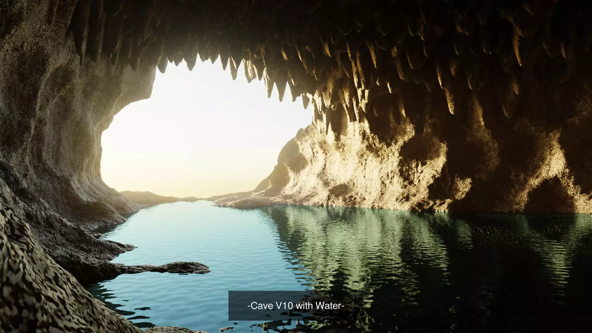 -Caves with Water- 3D Model Collection_3