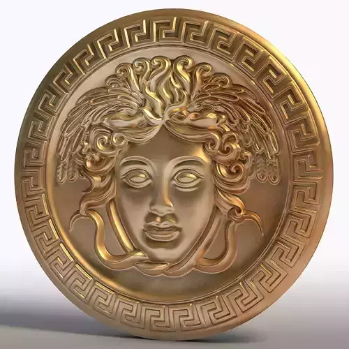 Medusa Coin Ancient Greek Mythology
