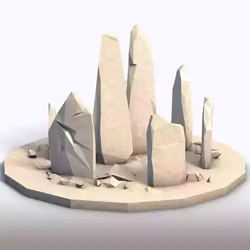 Low Poly Stones Vol5
