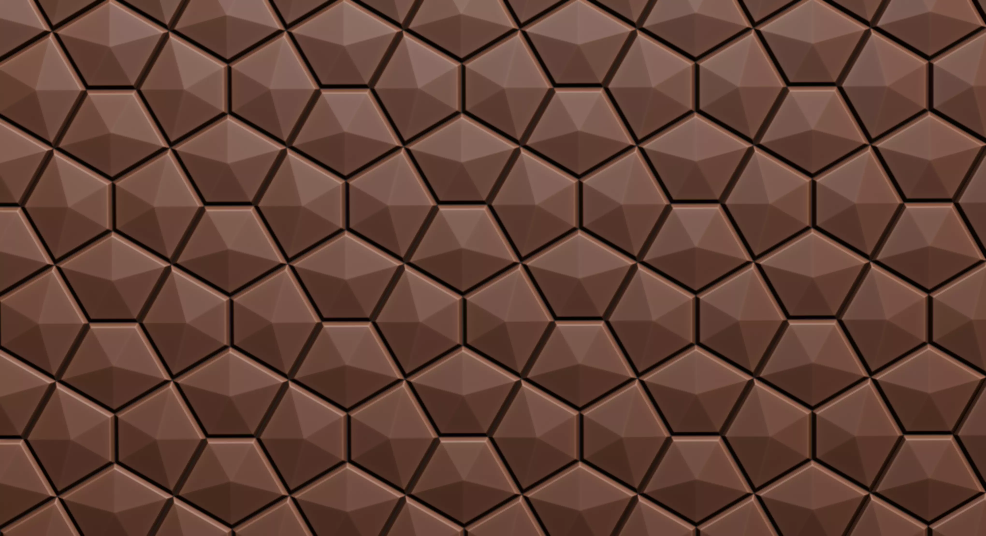 Modular Geometric Wall Panel -19S Decorative 3D Tile 3D print model_5