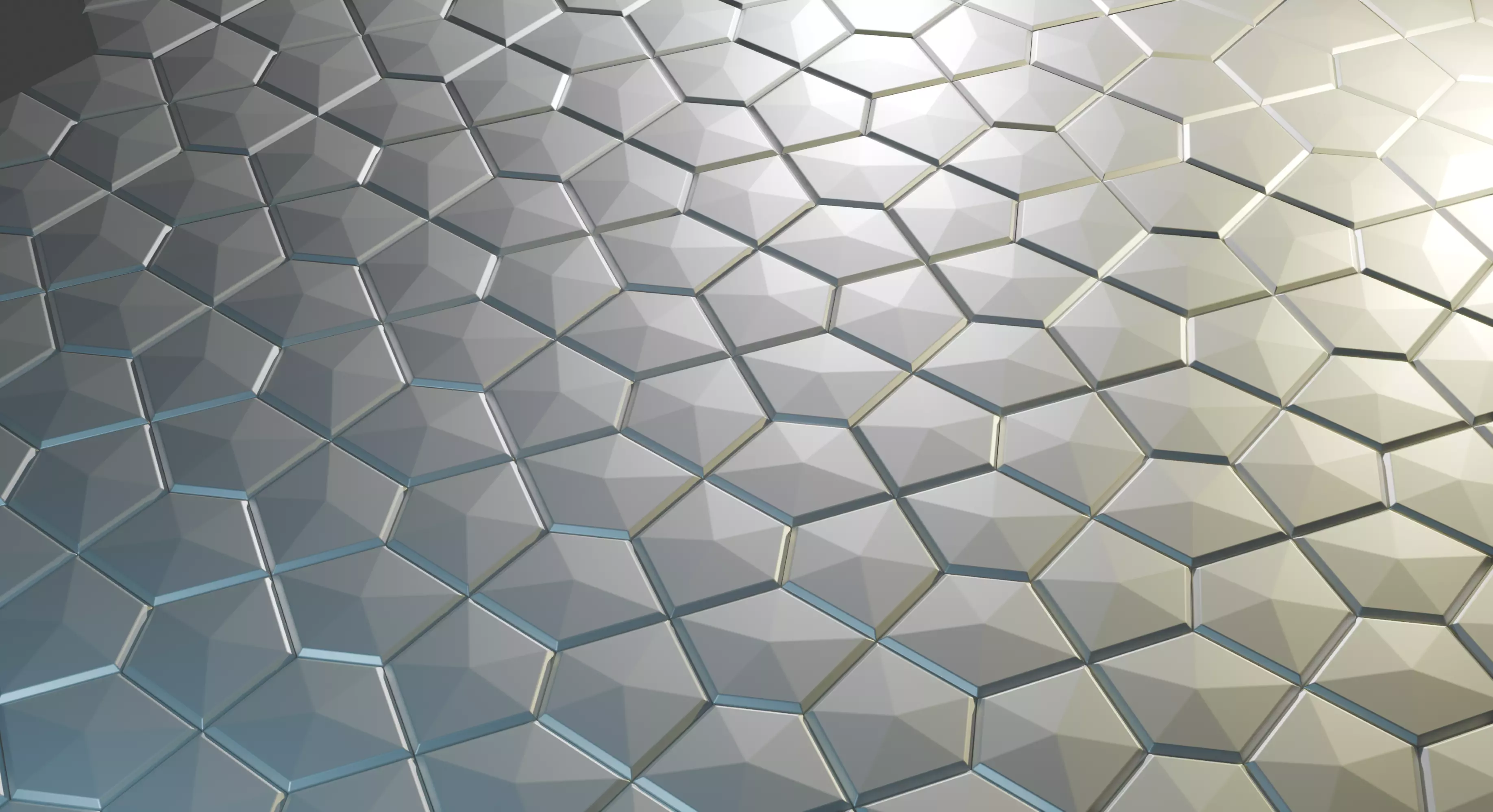 Modular Geometric Wall Panel -19S Decorative 3D Tile 3D print model_0