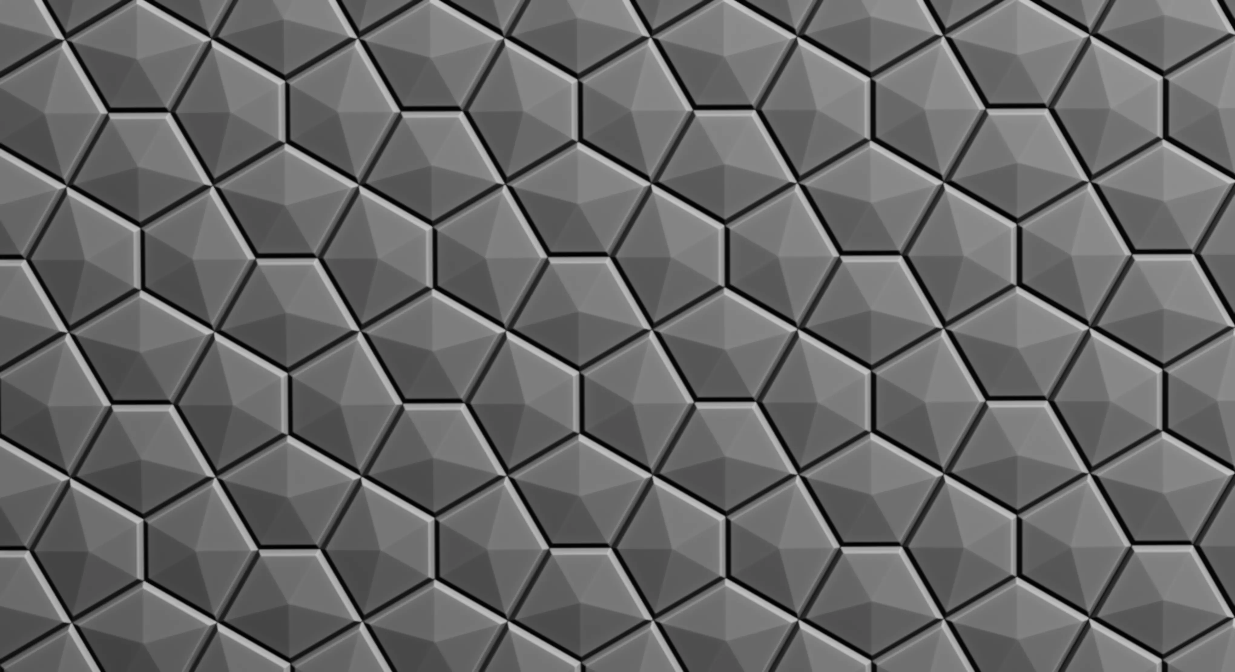 Modular Geometric Wall Panel -19S Decorative 3D Tile 3D print model_6