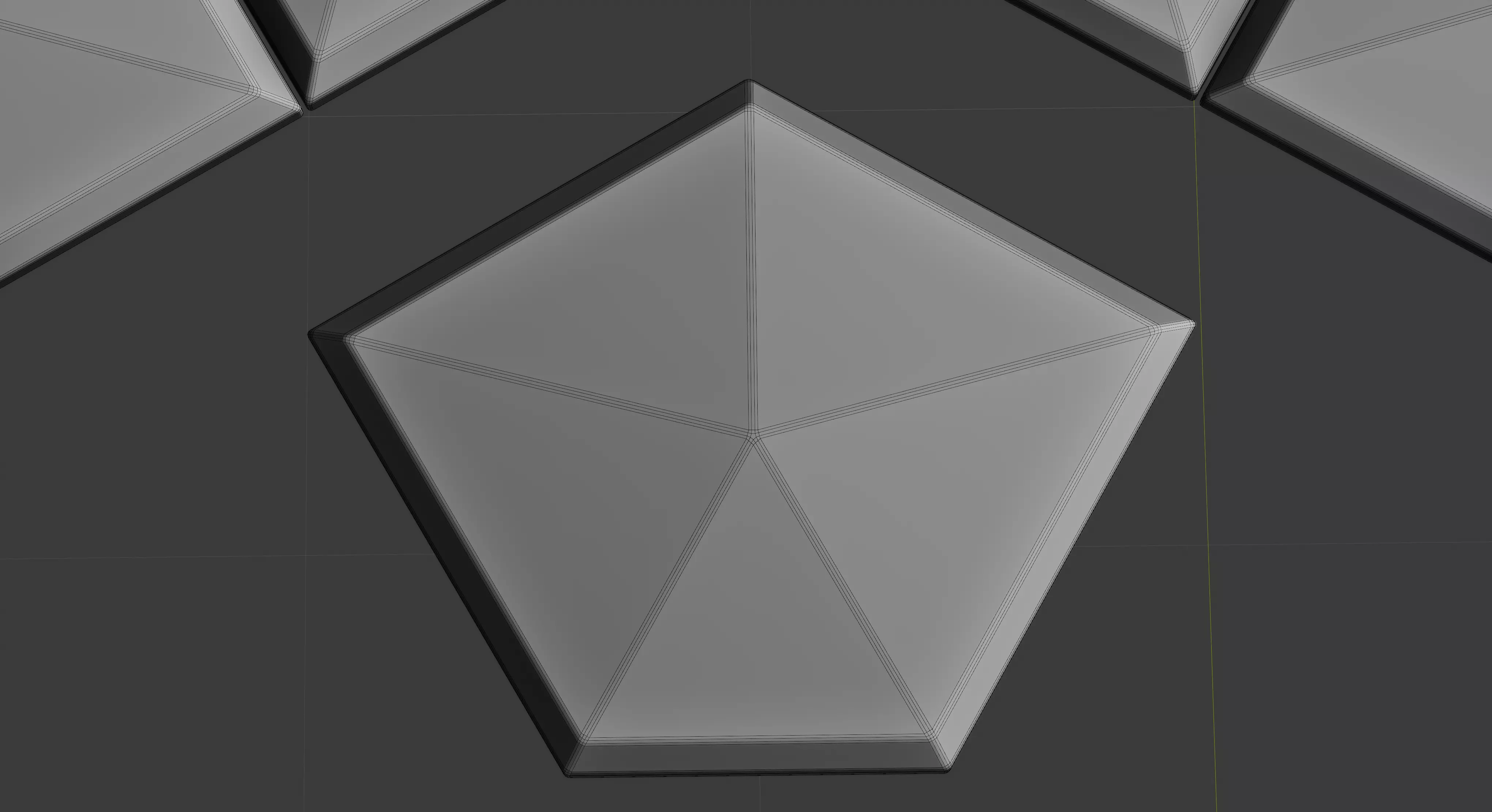 Modular Geometric Wall Panel -19S Decorative 3D Tile 3D print model_8