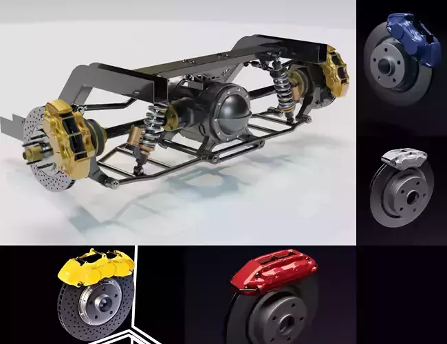 V2 Sport Suspension with Disc brakes pack