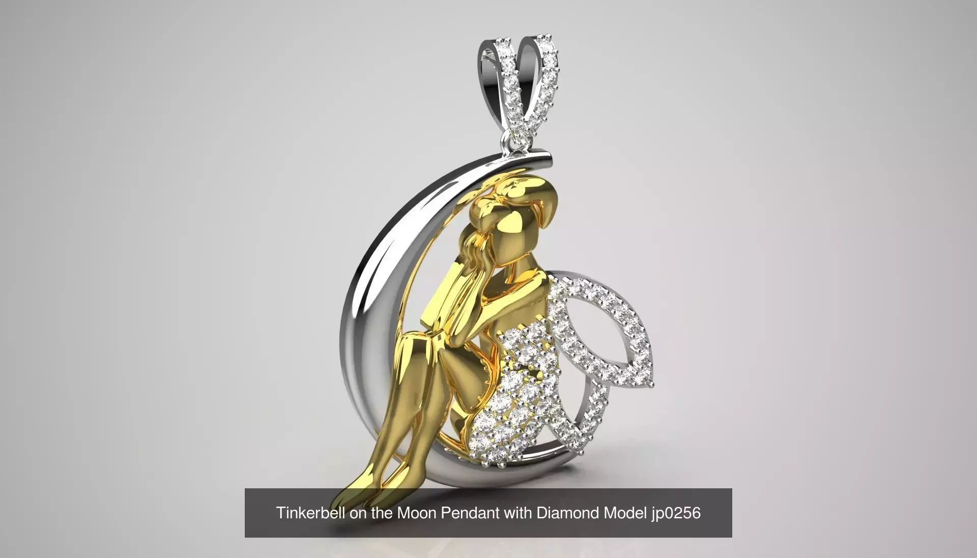 Moon and Night Sky Cosmic Glow STL Pendant Collection _1