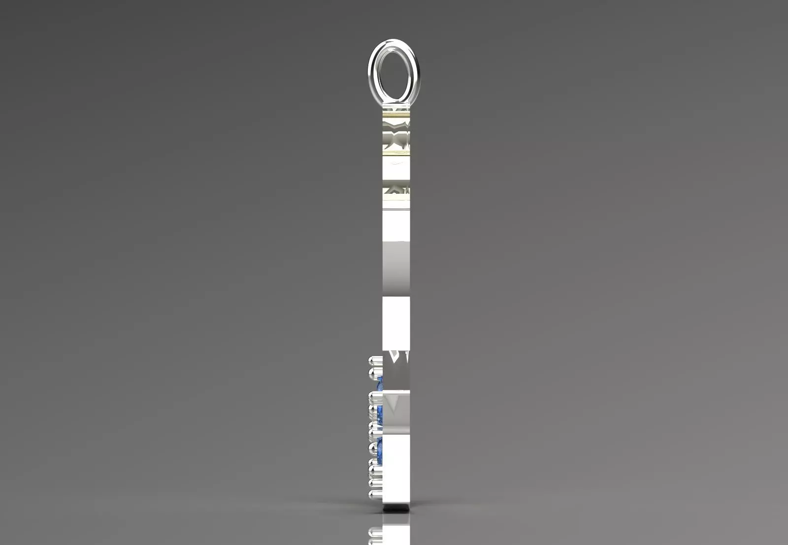 Moon and Night Sky Cosmic Glow STL Pendant Collection _13