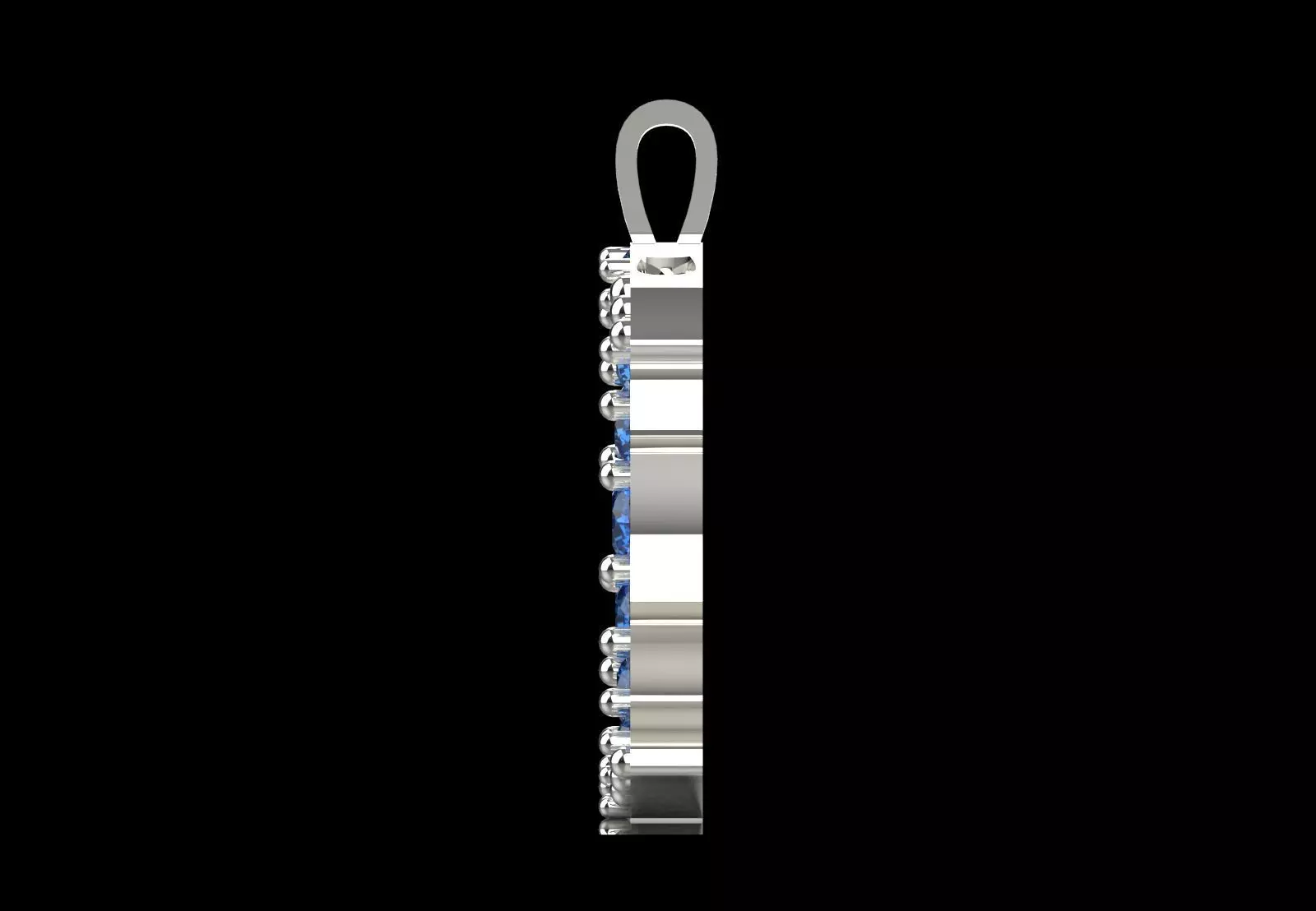 Moon and Night Sky Cosmic Glow STL Pendant Collection _30